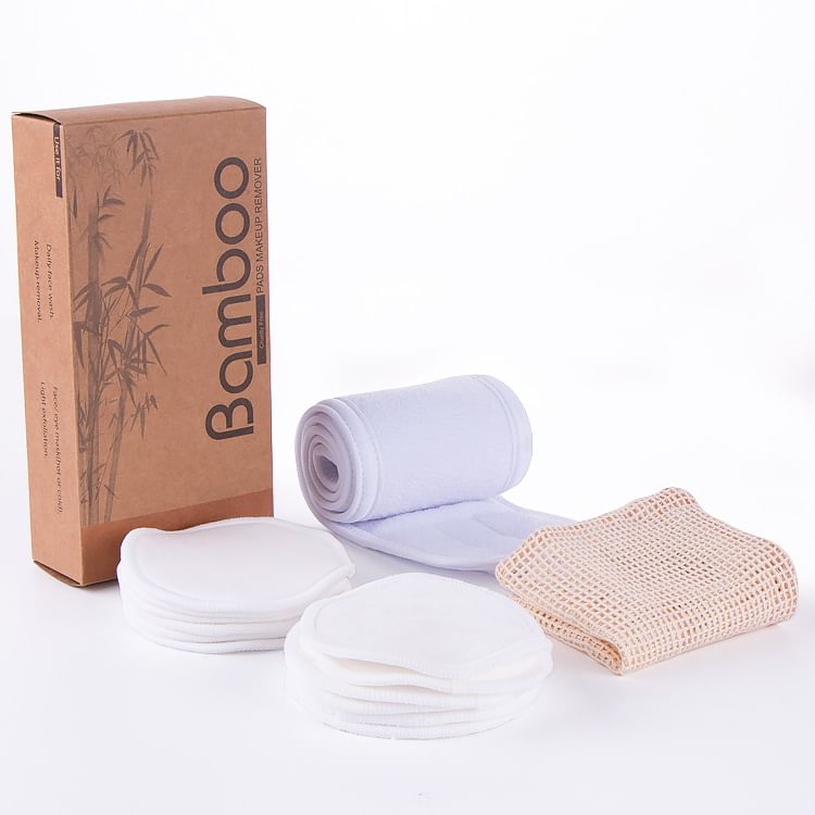 Beautrend - Set van 12: Make-up remover pad met hoofdband