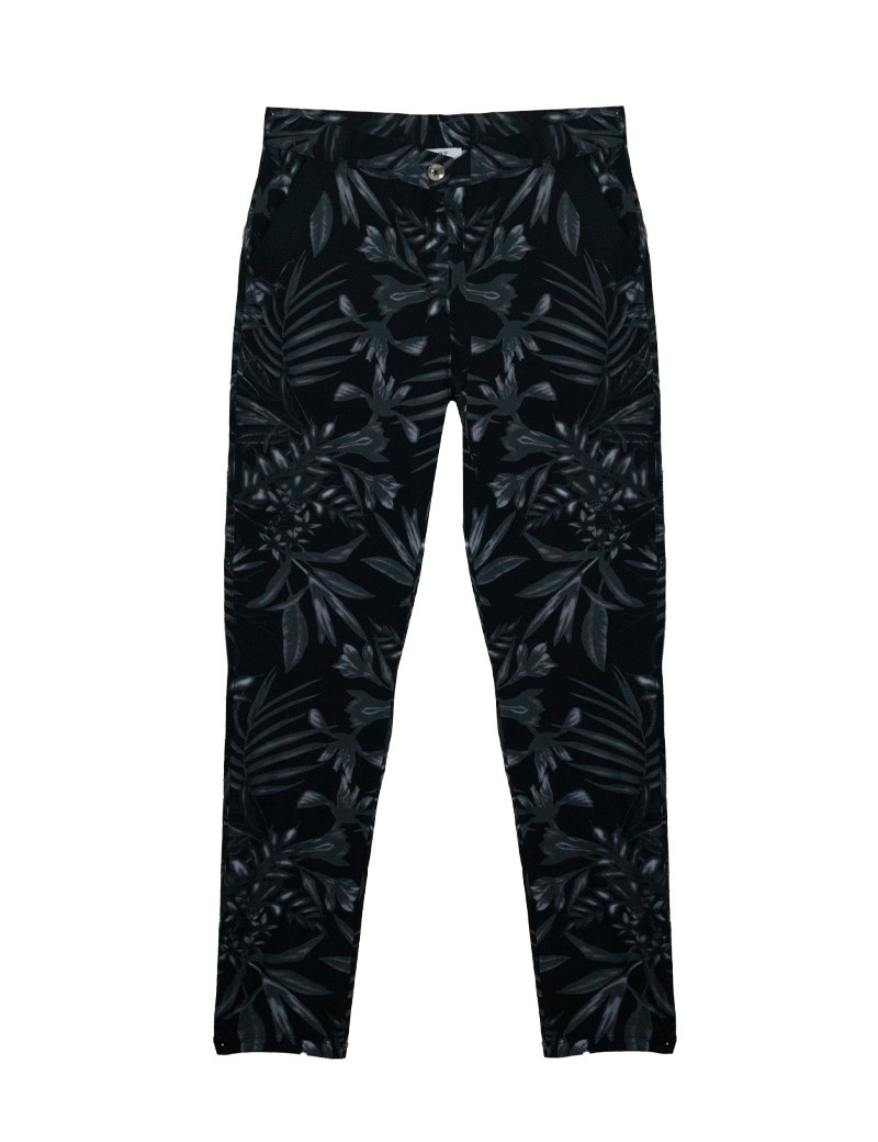 HBT PANTALON CHRISTINA CITY NOIR TROPICAL