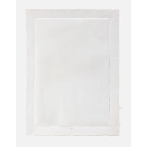 Couverture 100x140cm veloudoux Bali Moka et Snow - NOUKIE 'S