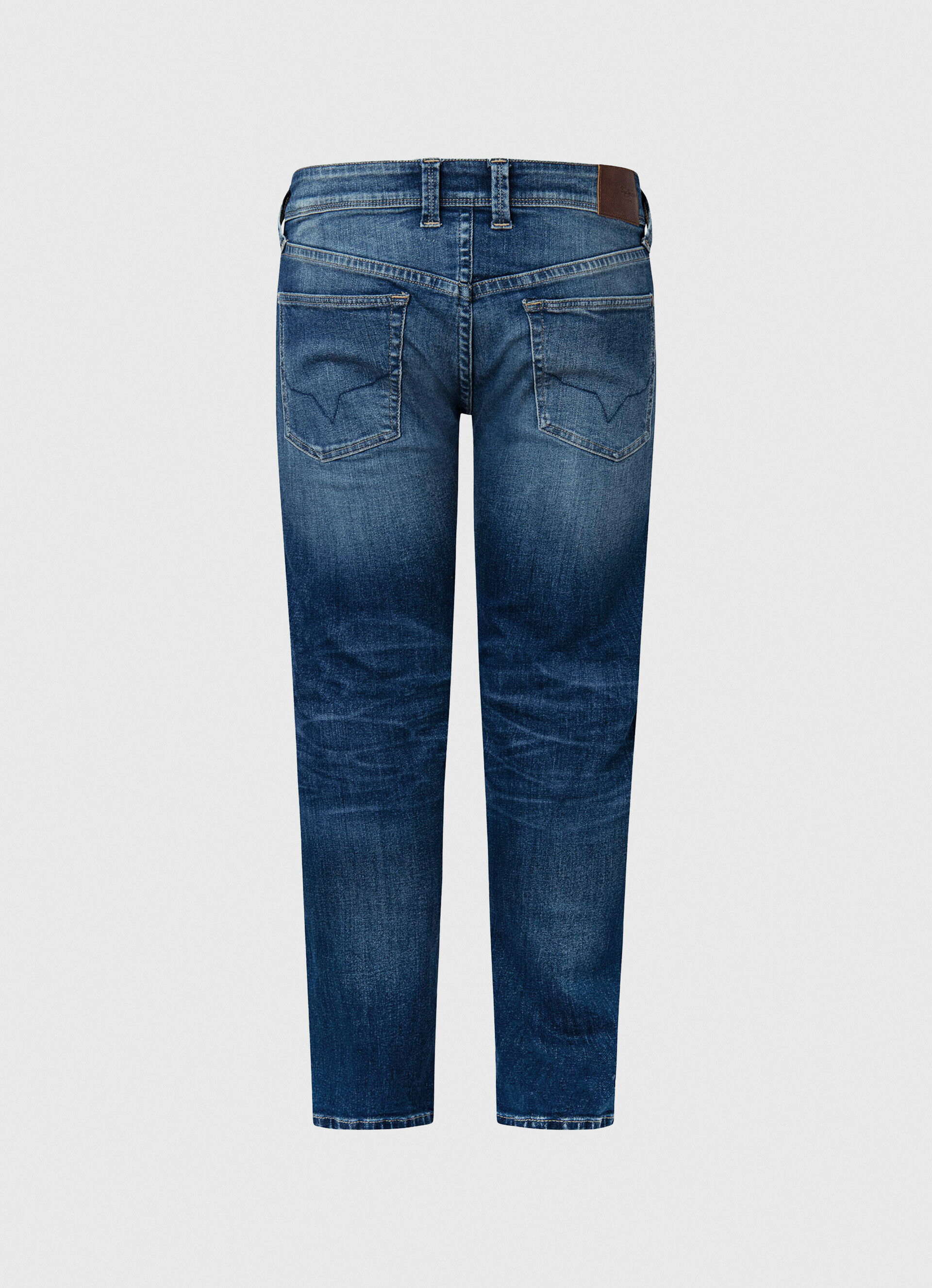 Calça jeans Hatch Fit Slim com cintura baixa - jeans