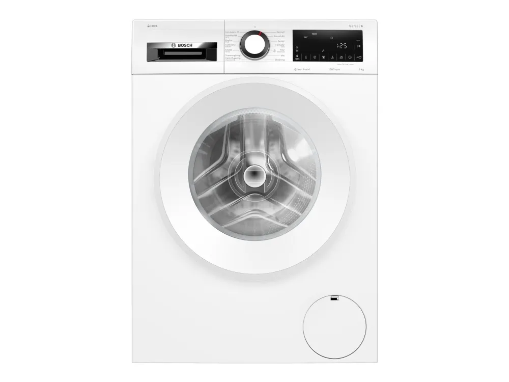 Bosch Serie | 6 WGG246FASN - Vaskemaskine - højde: 85 cm - frontbetjening - 70 liter - 9 kg - 1600 rpm - hvid