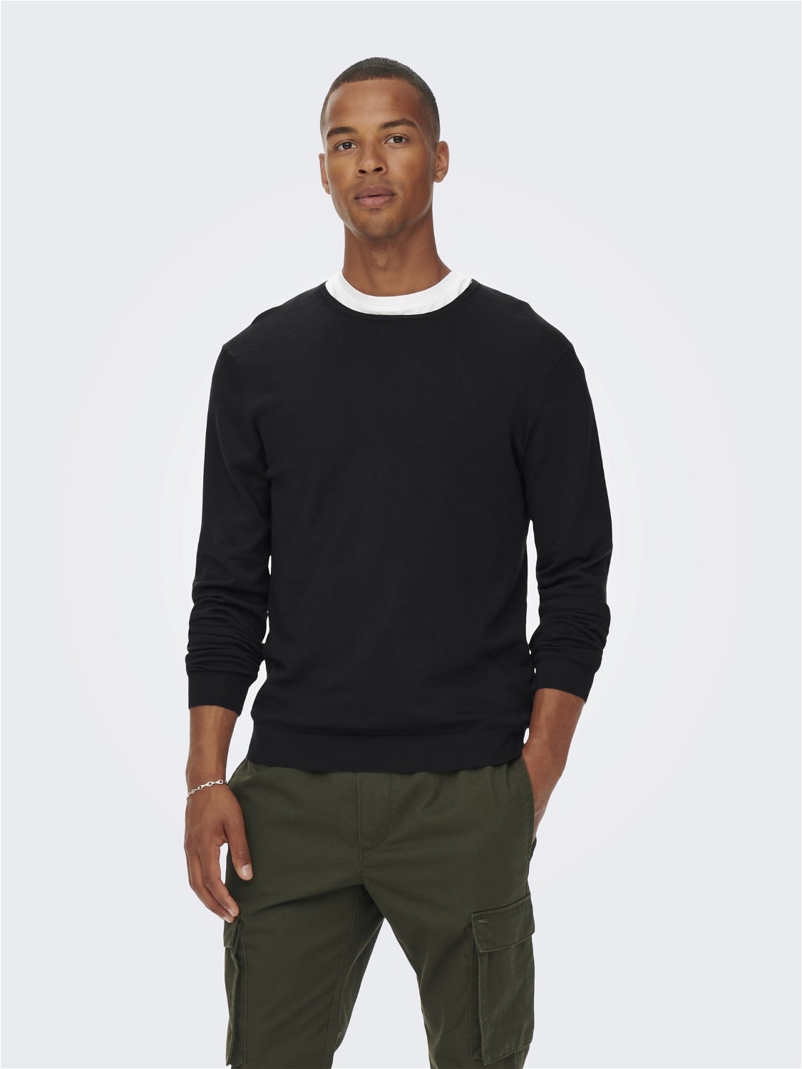 ONSWYLER Pullover Black