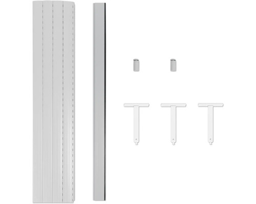 Schellenberg rolluik complete set Systeem Mini B 1300 x H 1500 mm grijs