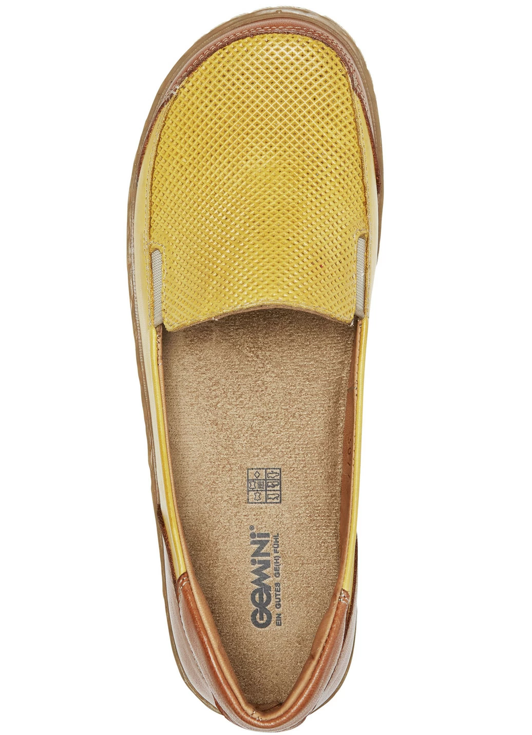 Gemini Slipper mit seitlich eingesetzten Gummizügen