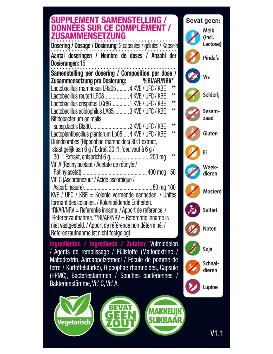 Bioticomel intiem vrouw 30 capsules