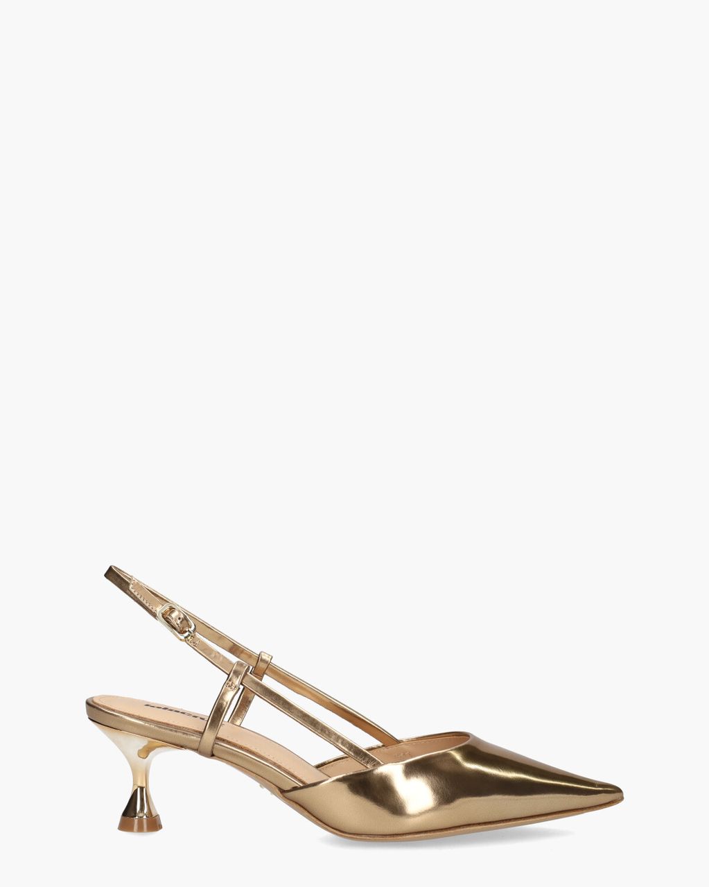Lola Cruz Carmen Brons Dames Slingbackpumps