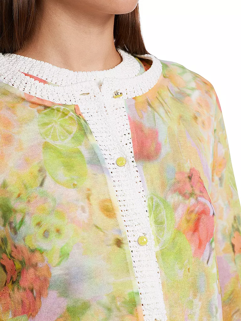 MARC CAIN Strickjacke gelb