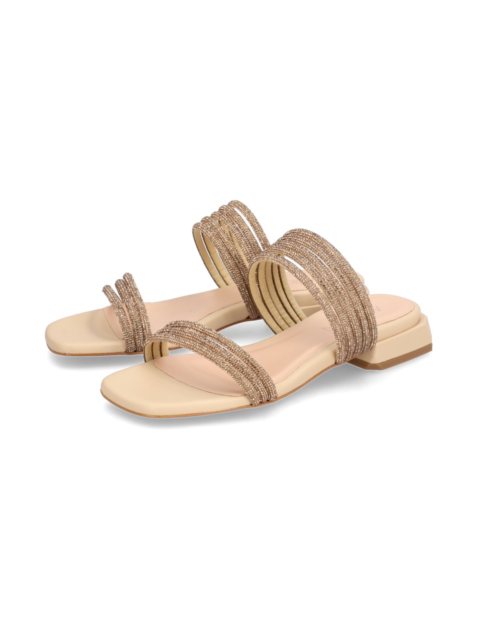 Veloursleder Pantoffel