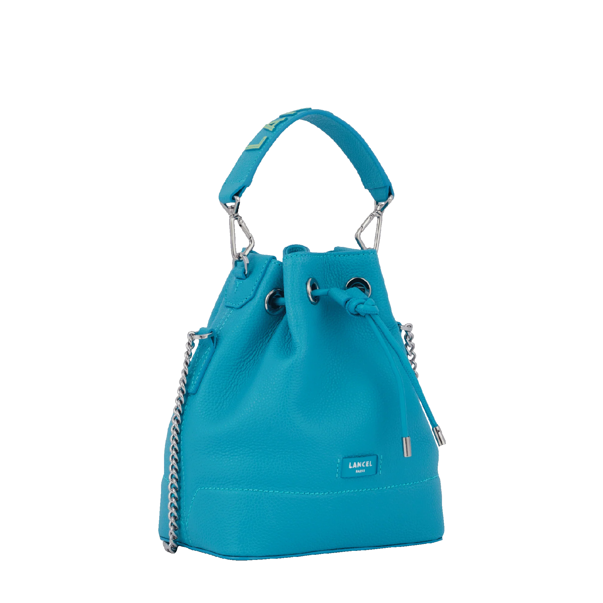 Sac seau S Ninon de Lancel-Ocean/pomme