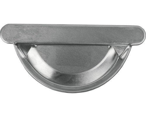 Marley aluminium halfronde gootafsluitstuk om te verlijmen, DN 80 mm