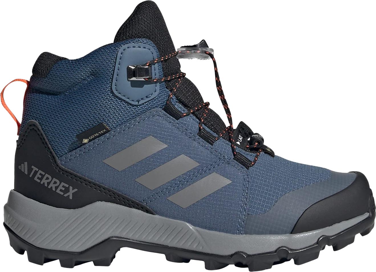 Terrex Mid GTX Junior Wonder Steel/Grey Three/Semi Impact Orange