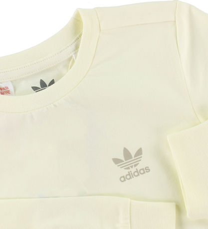 adidas Originals Bluse - Langarm - Weiß