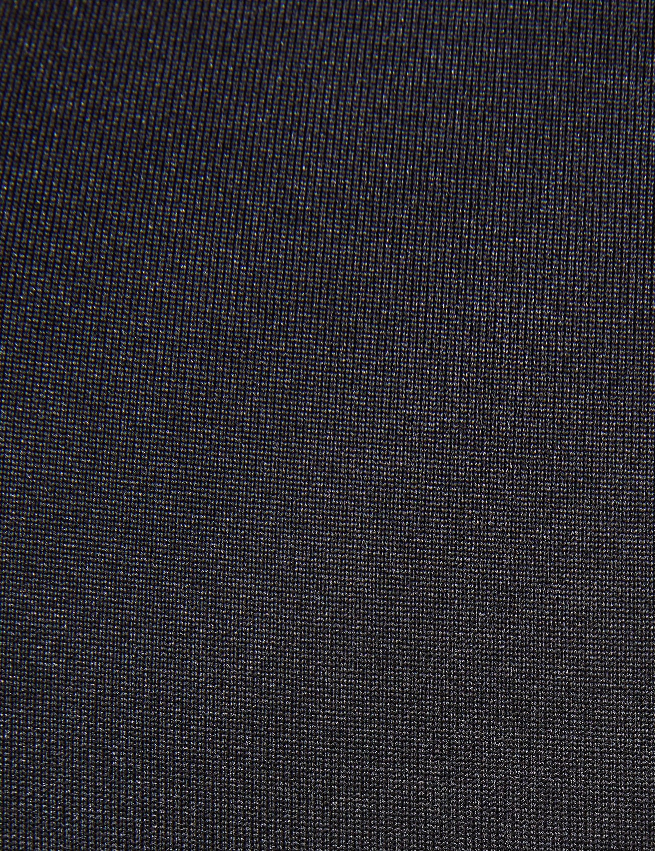 Body en satin élastiqué noir