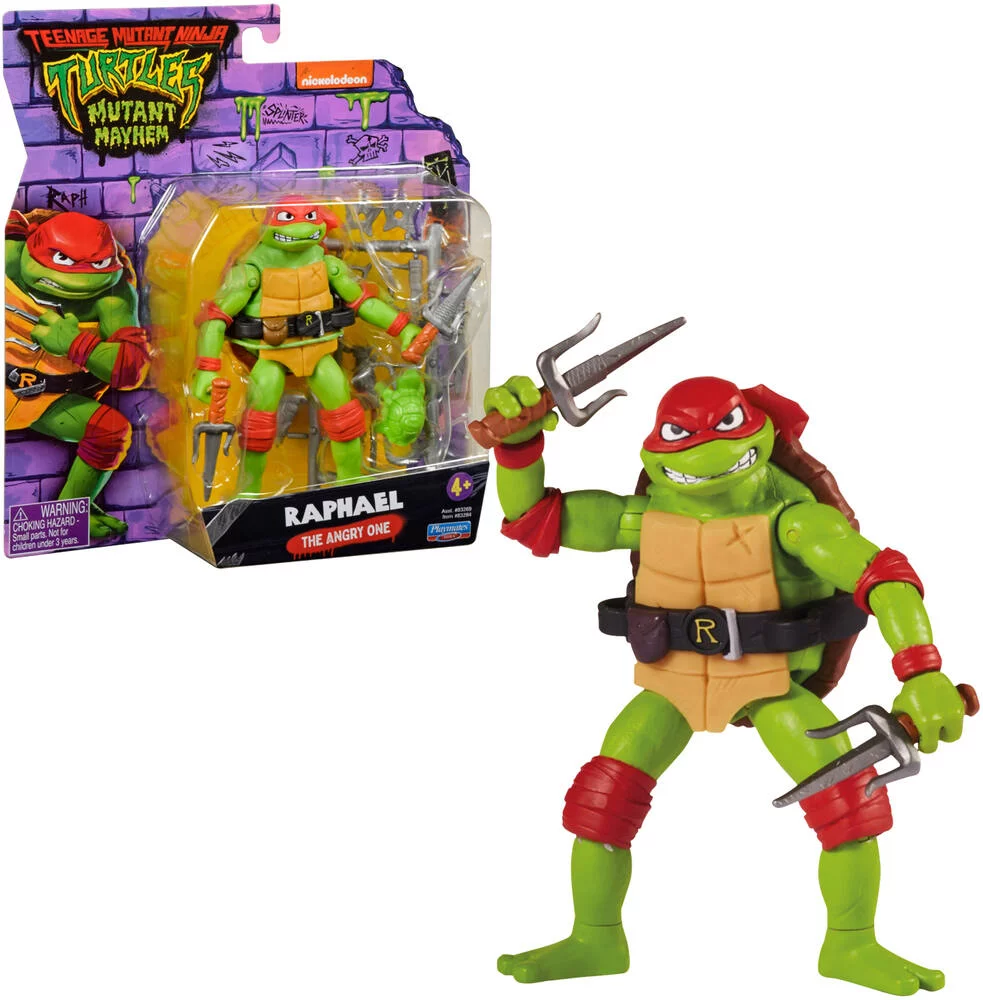 TORTUES NINJA - FIGURINE 12 CM RAPHAEL