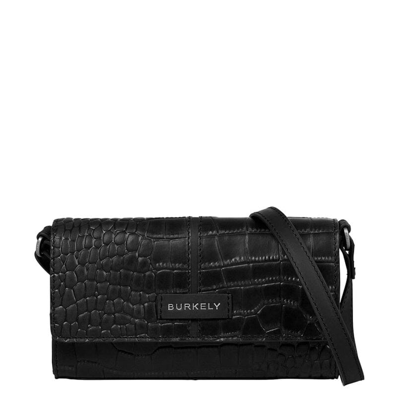 Burkely Cool Colbie Crossbody Flap Bag Black