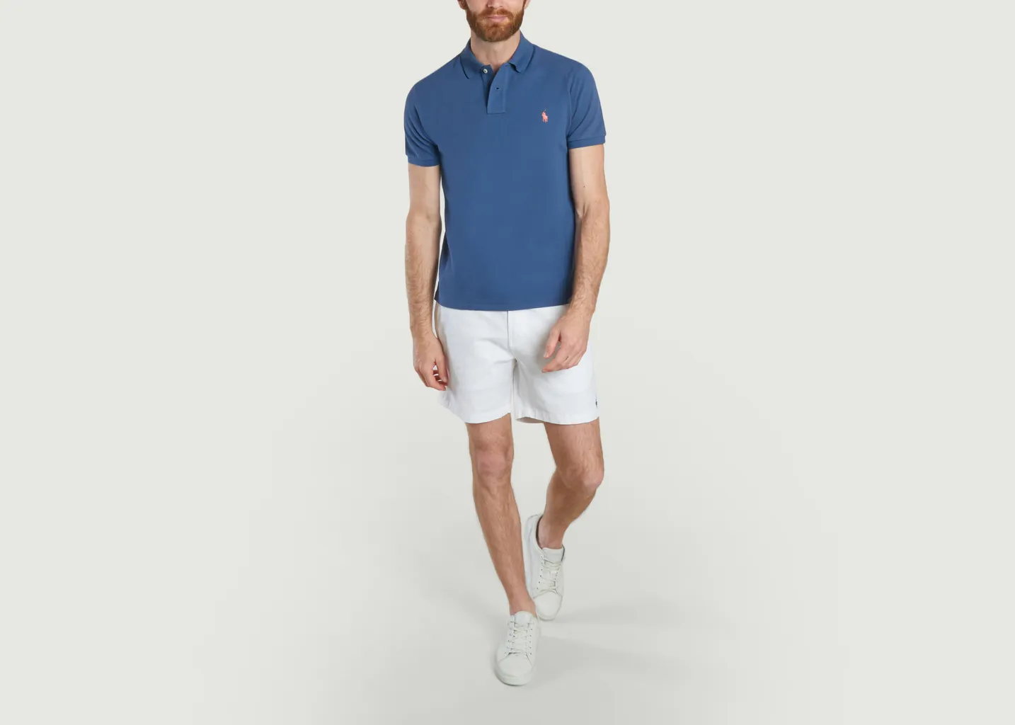 Polo en coton piqué coupe cintrée Polo Ralph Lauren
