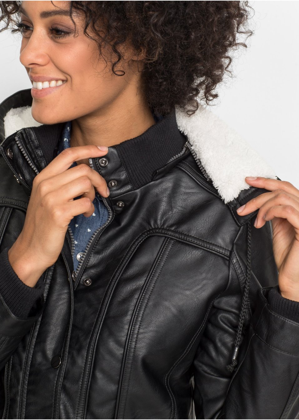 Veste à capuche