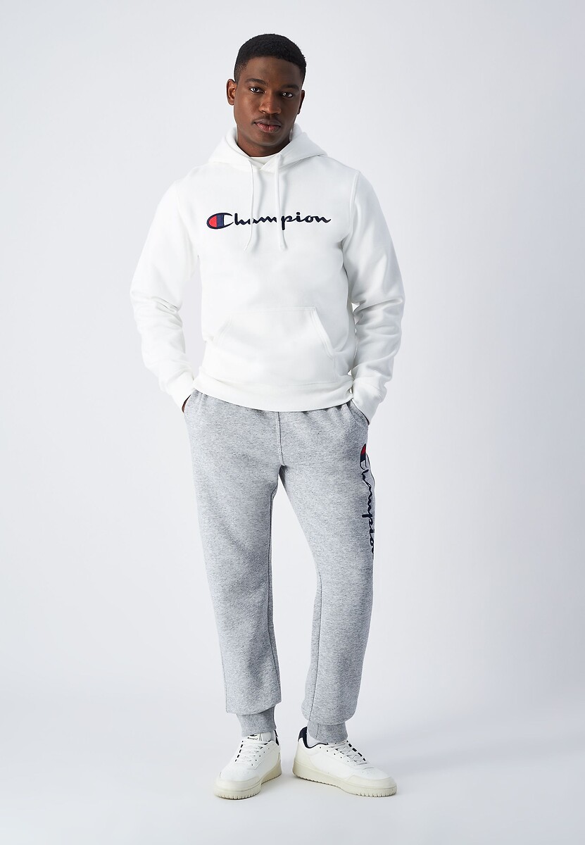 CHAMPION<br>Moletom com capuz e logotipo grande