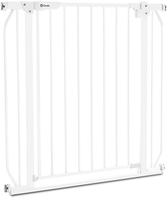 Lionelo Truus Slim Sikkerhetsgrind, White
