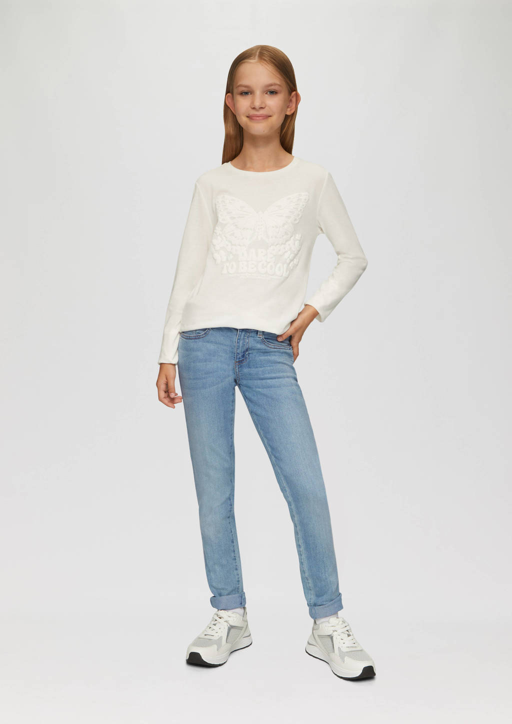 s.Oliver regular fit jeans light blue denim