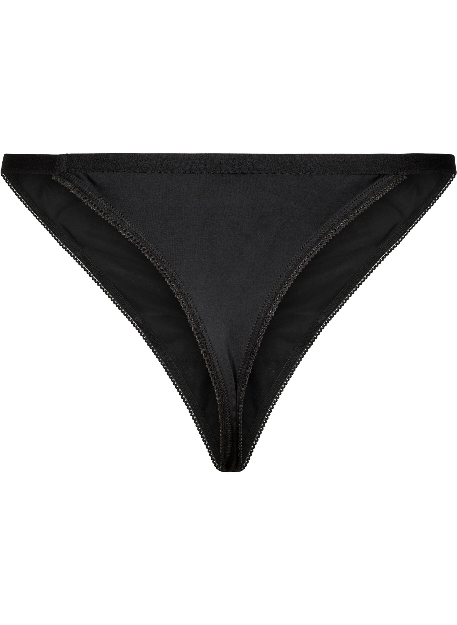G-streng i microfiber med elastik i taljen