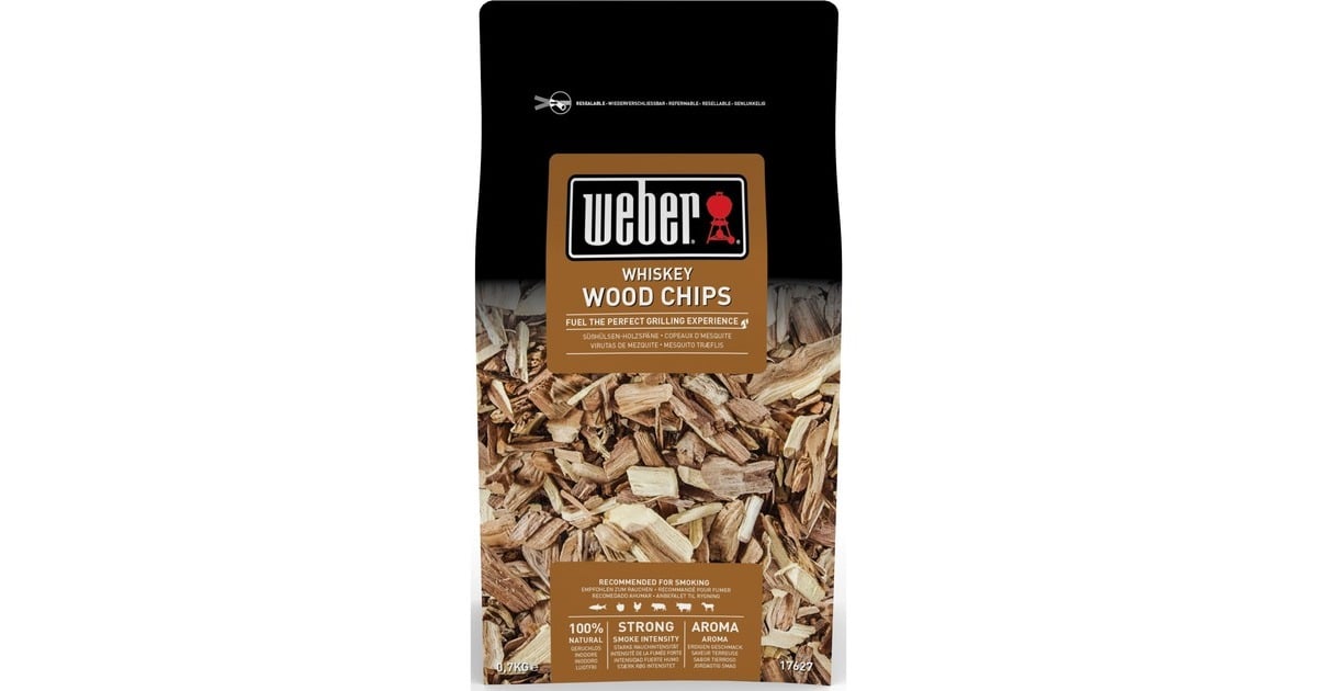 WeberWhiskey houtsnippers rookchips  (700 g)