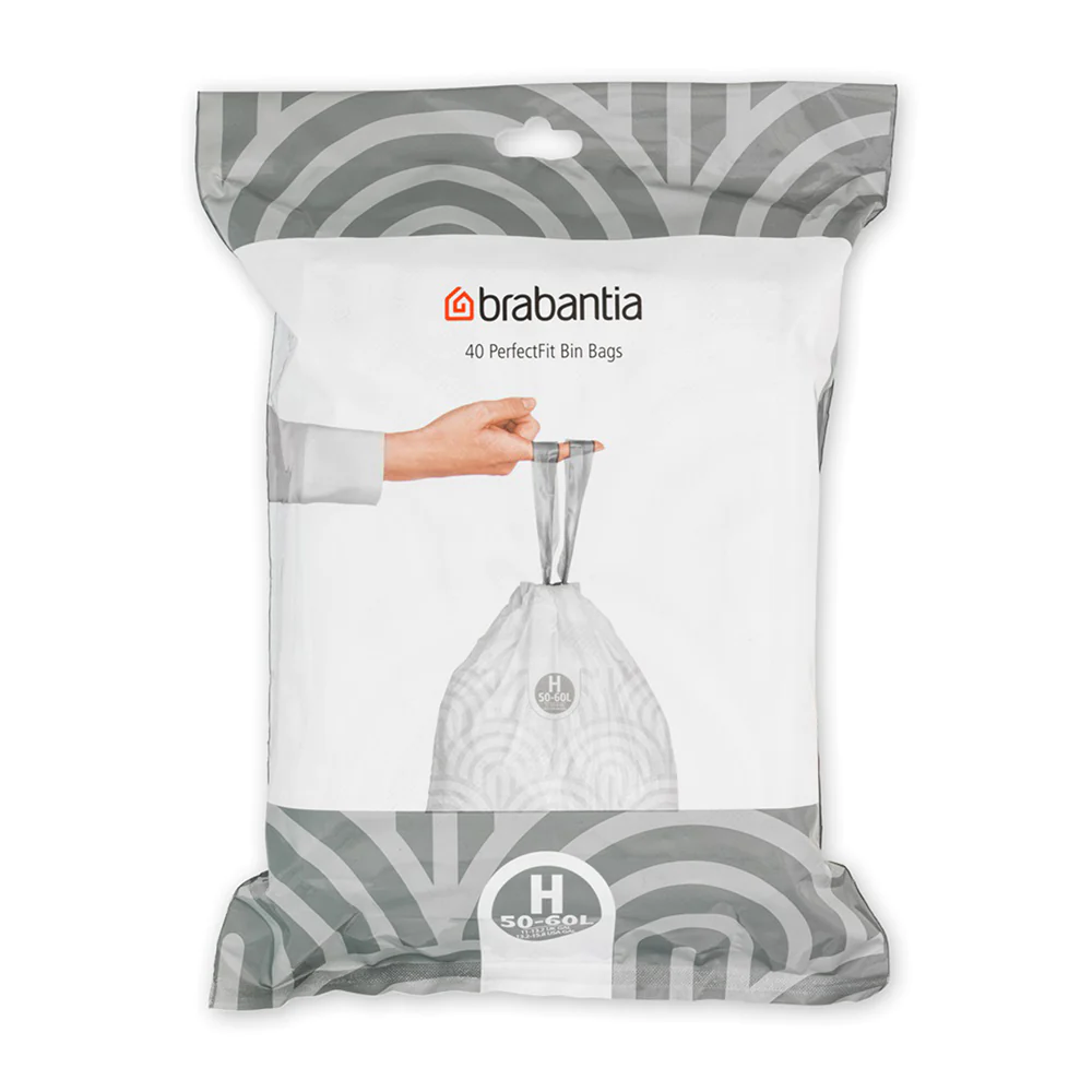 Distributeur de 40 sacs poubelle 50-60 l code H Brabantia