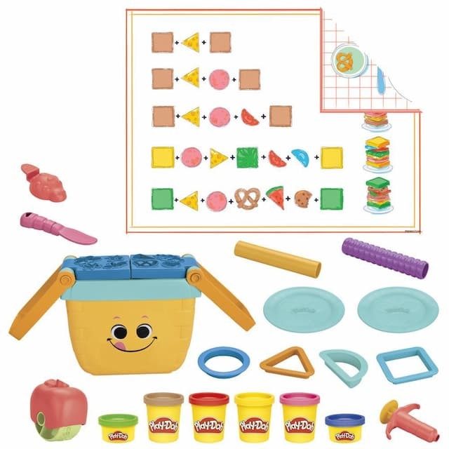 Play-Doh - Picnic Shapes Starter Sæt (F6916)