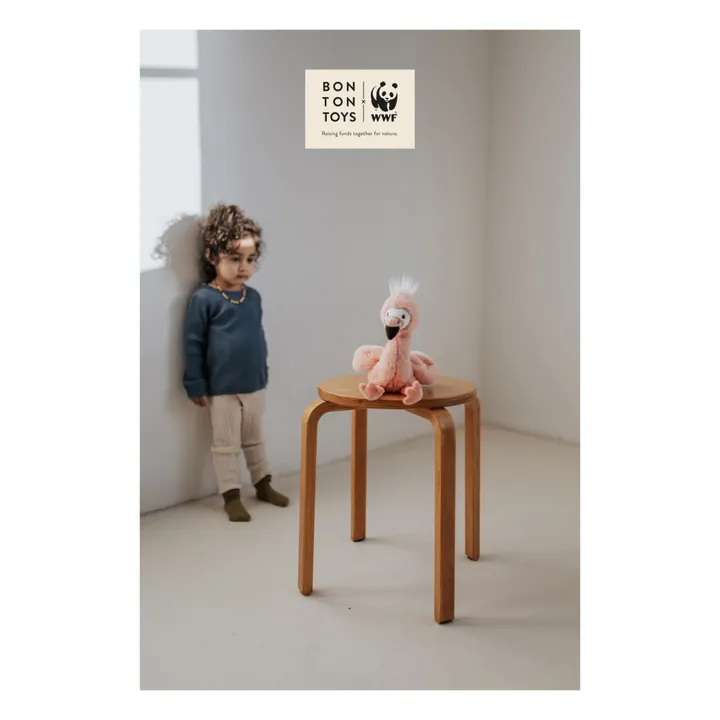 WWF Peluche Filipa Flamant rose | Rose