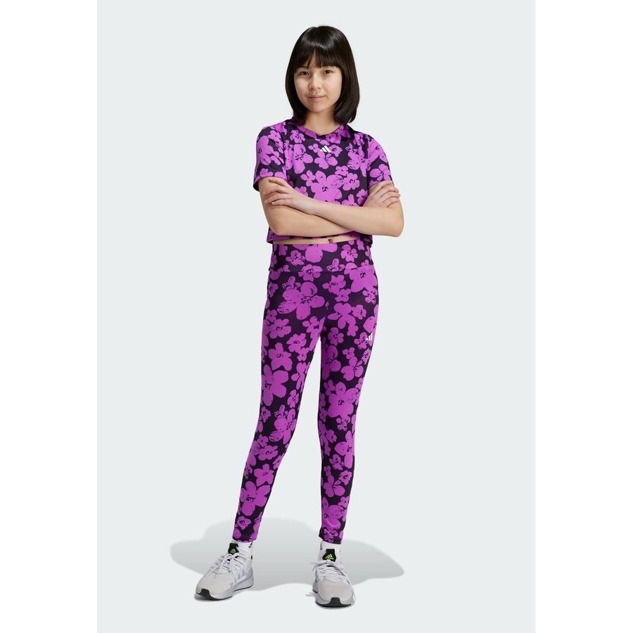 Adidas Train Essentials Seasonal  Legging de training 7/8 taille haute imprimé Enfants