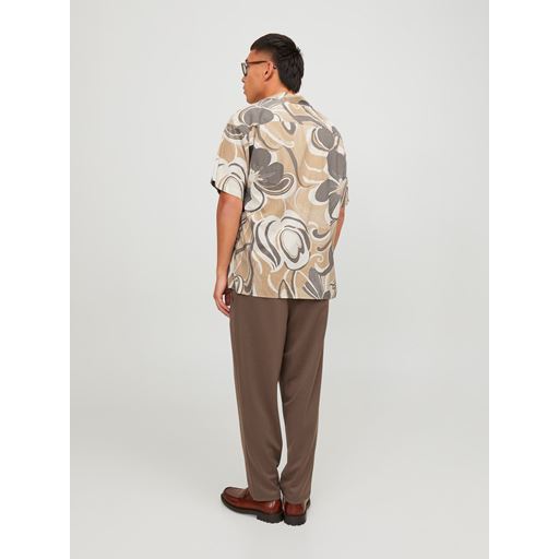 Jack&Jones Palma Resort Skjorte, Travertine, XL