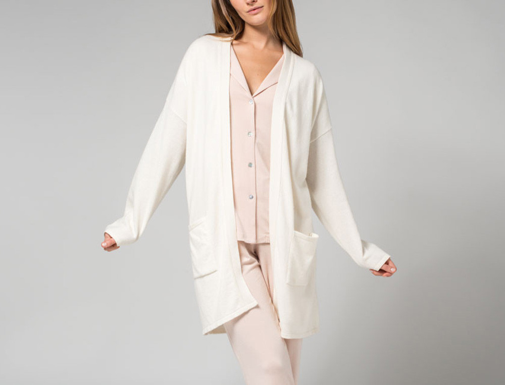 Gilet femme-Poudre de rose