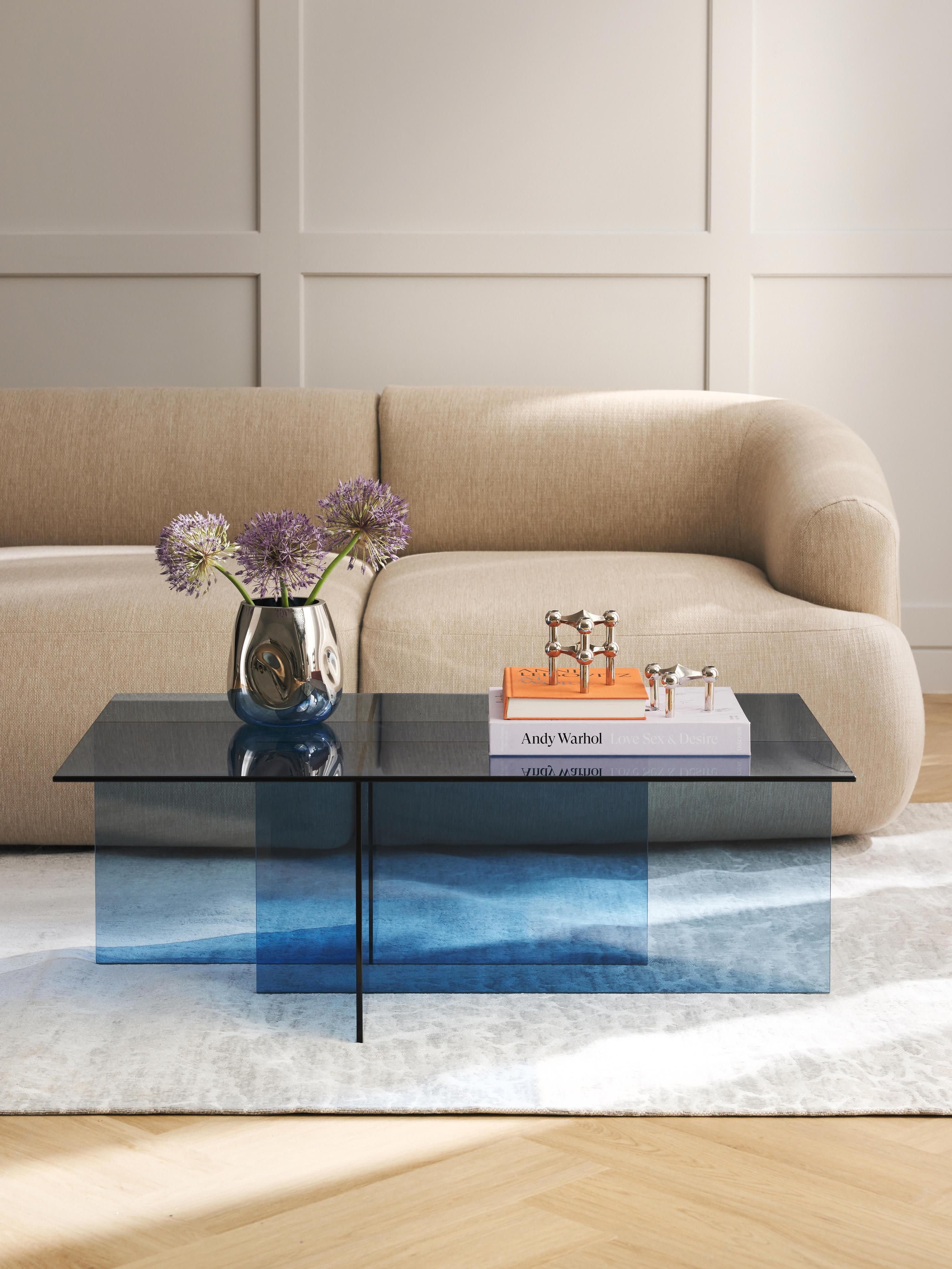 Glazen salontafel Anouk