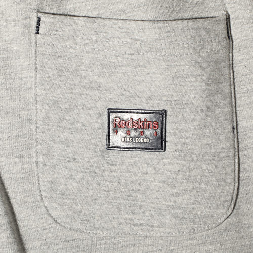 Short Jogging Enfant A Bandes 180130 Gris Chiné
