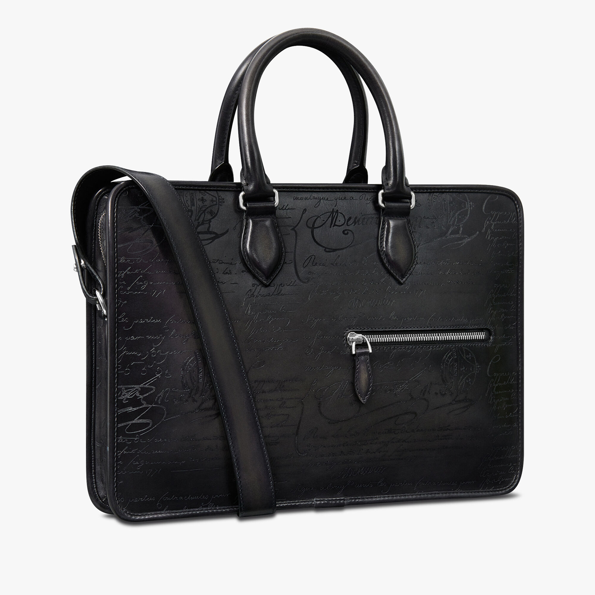 Cartable Un Jour Petit Modèle En Cuir Scritto