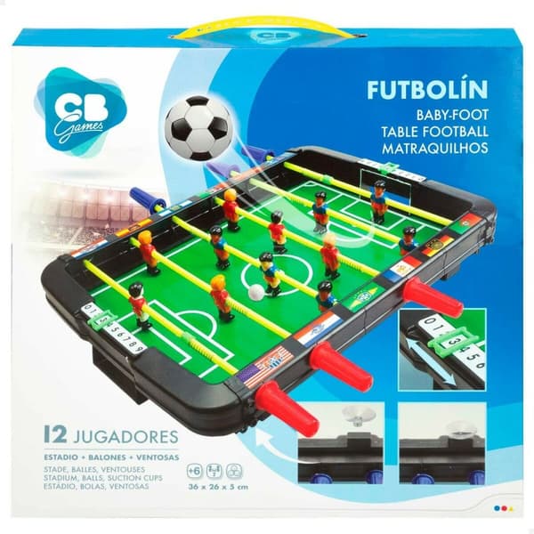 Bordfotball CB Games 36 x 5 x 26 cm (6 enheter)