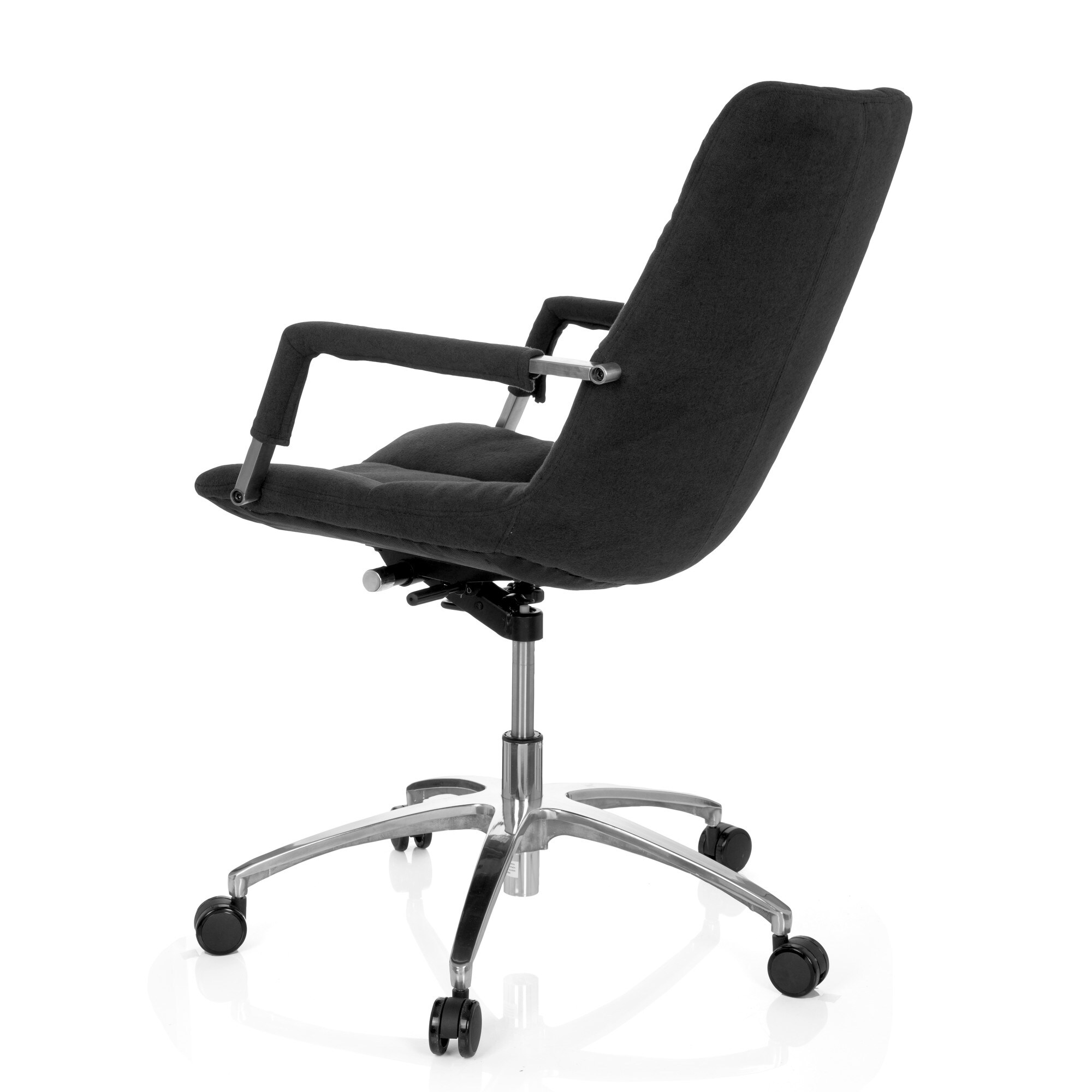 Home Office Bürostuhl SARANTO Stoff mit Armlehnen hjh OFFICE