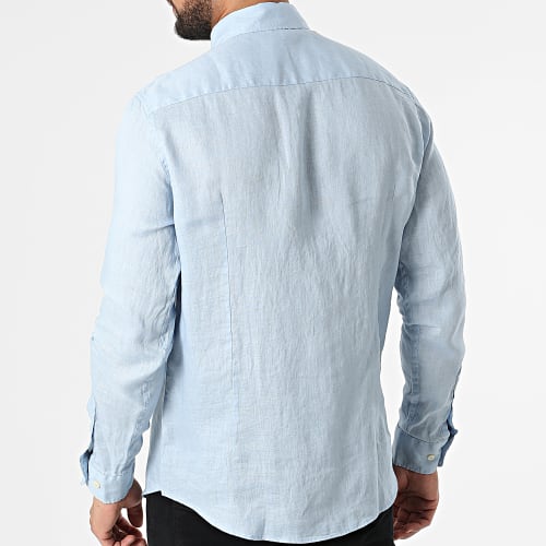 Chemise A Manches Longues 7631 Bleu Clair