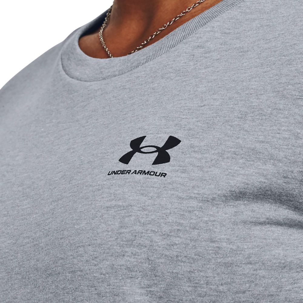 Under Armour SPORTSTYLE LC - Tee-shirt Femme gris