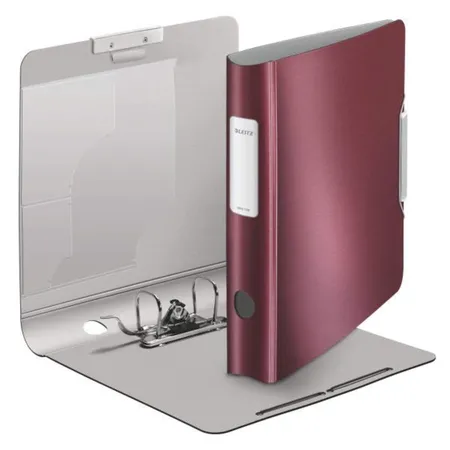 Leitz Qualitäts-Ordner 180° Active Style A4, schmal, granat rot