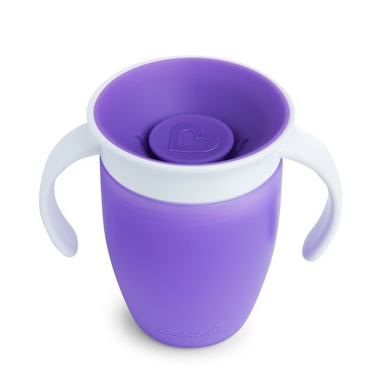 Tasse Miracle® 6 mois et + - 207 ml   Violette        de               Munchkin