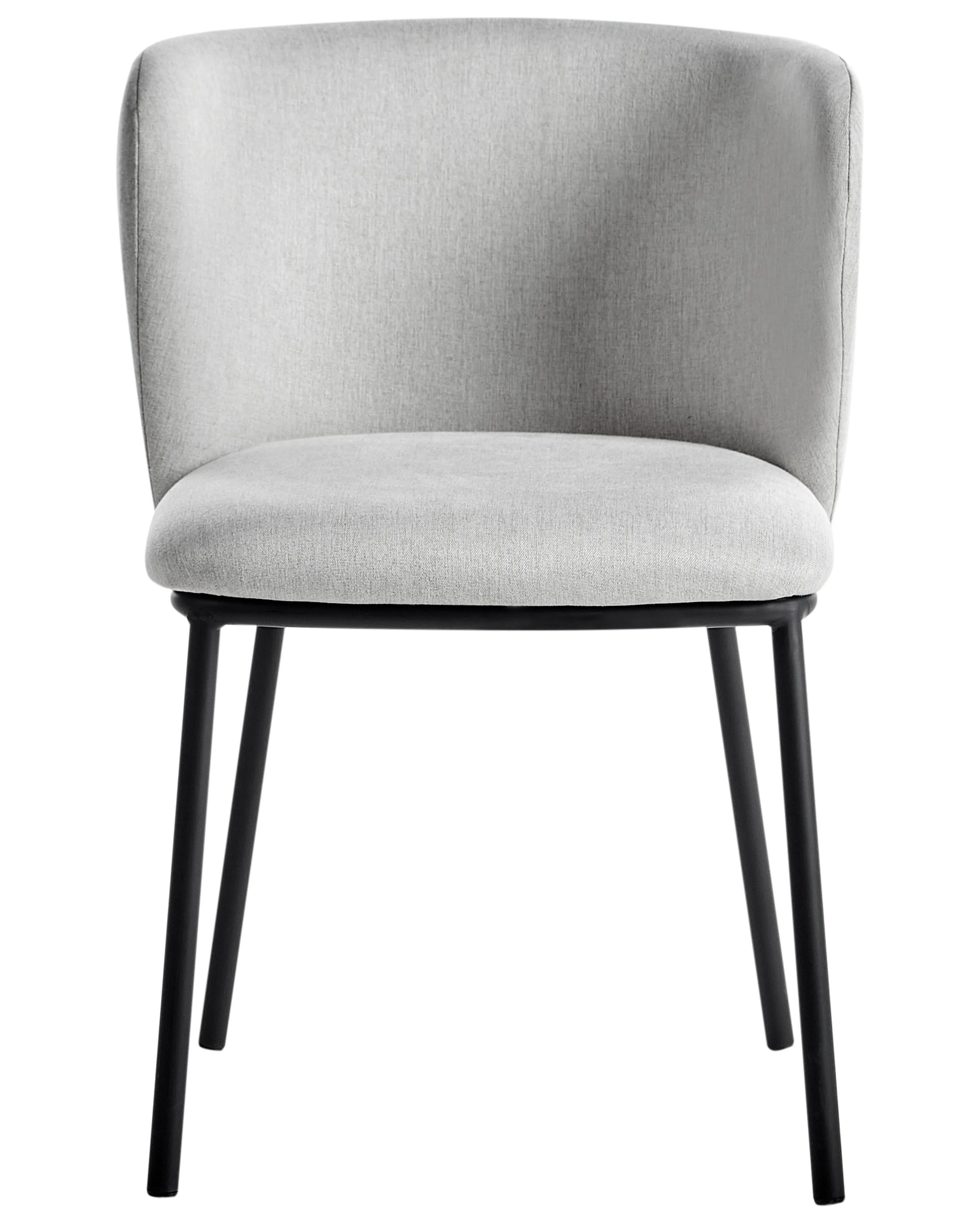 Set van 2 eetkamerstoelen MINA Lichtgrijs