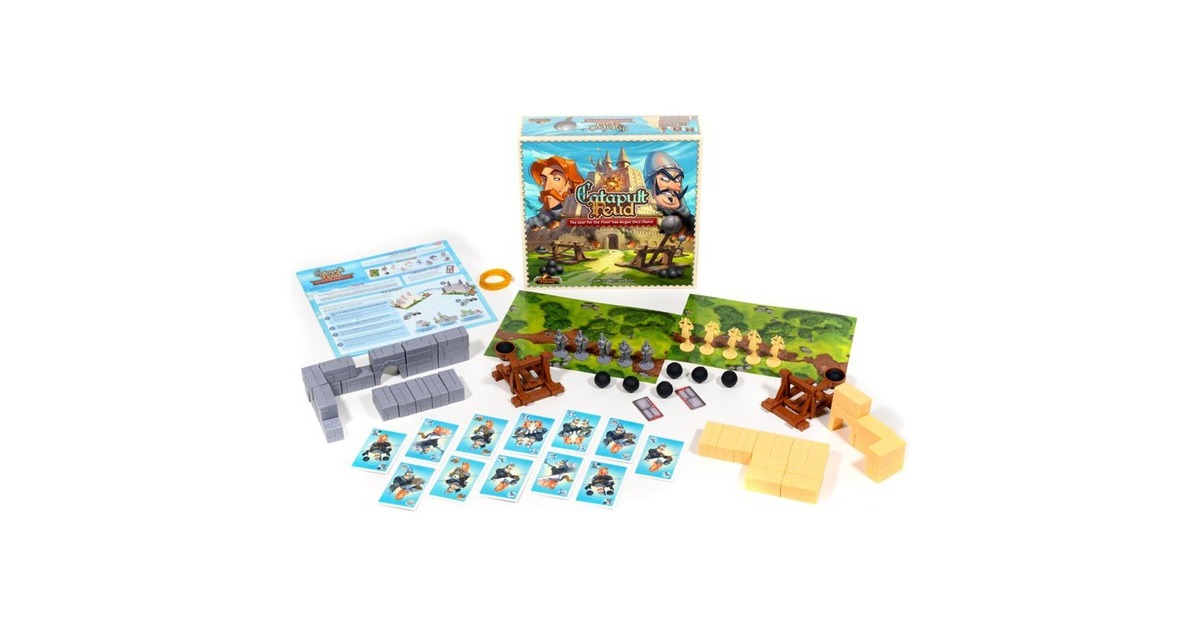 European Player NetworkCatapult Feud Bordspel  (Engels, 2 spelers, 20 - 30 minuten, Vanaf 7 jaar)