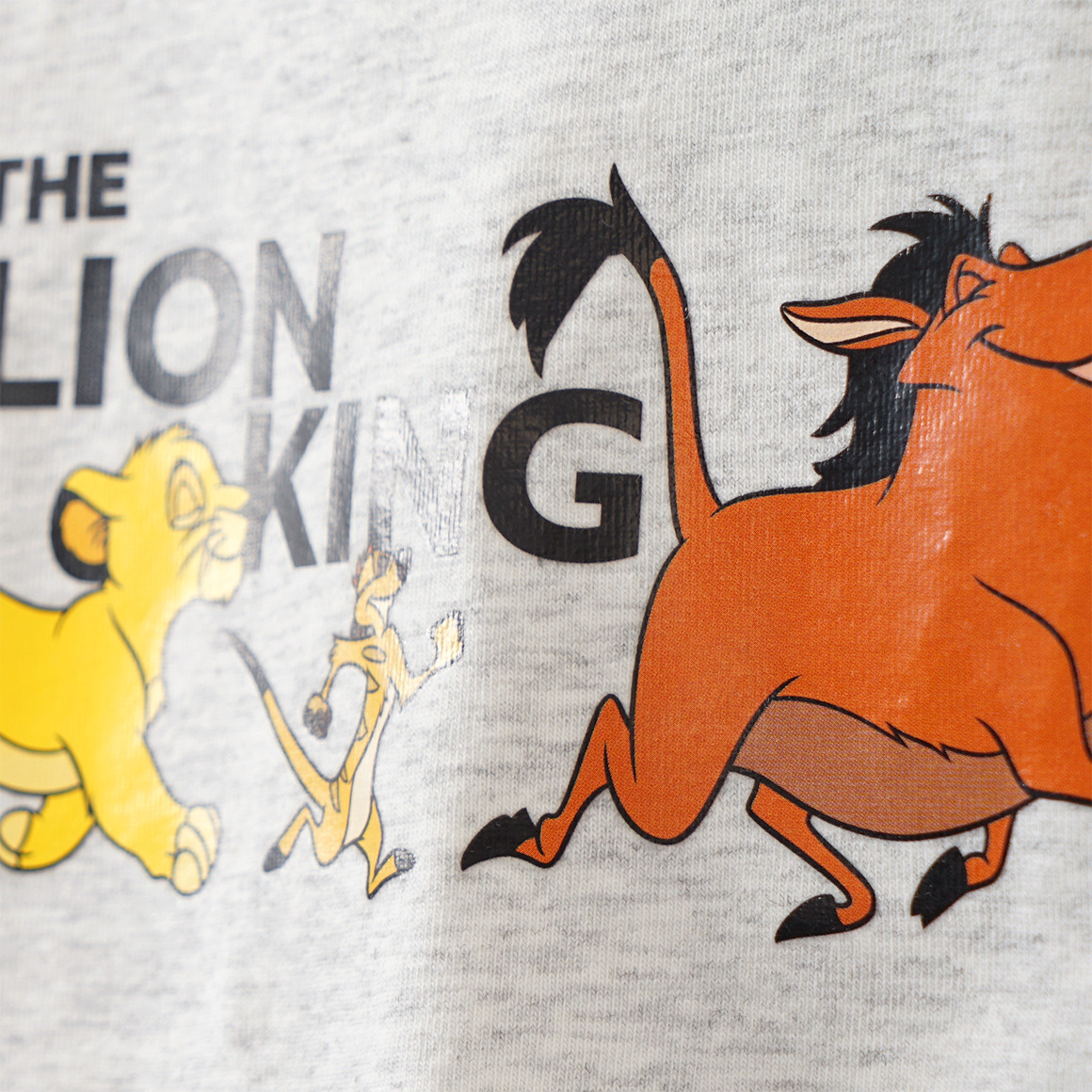 Topomini Der König der Löwen Langarmshirt mit Print hellgrau
