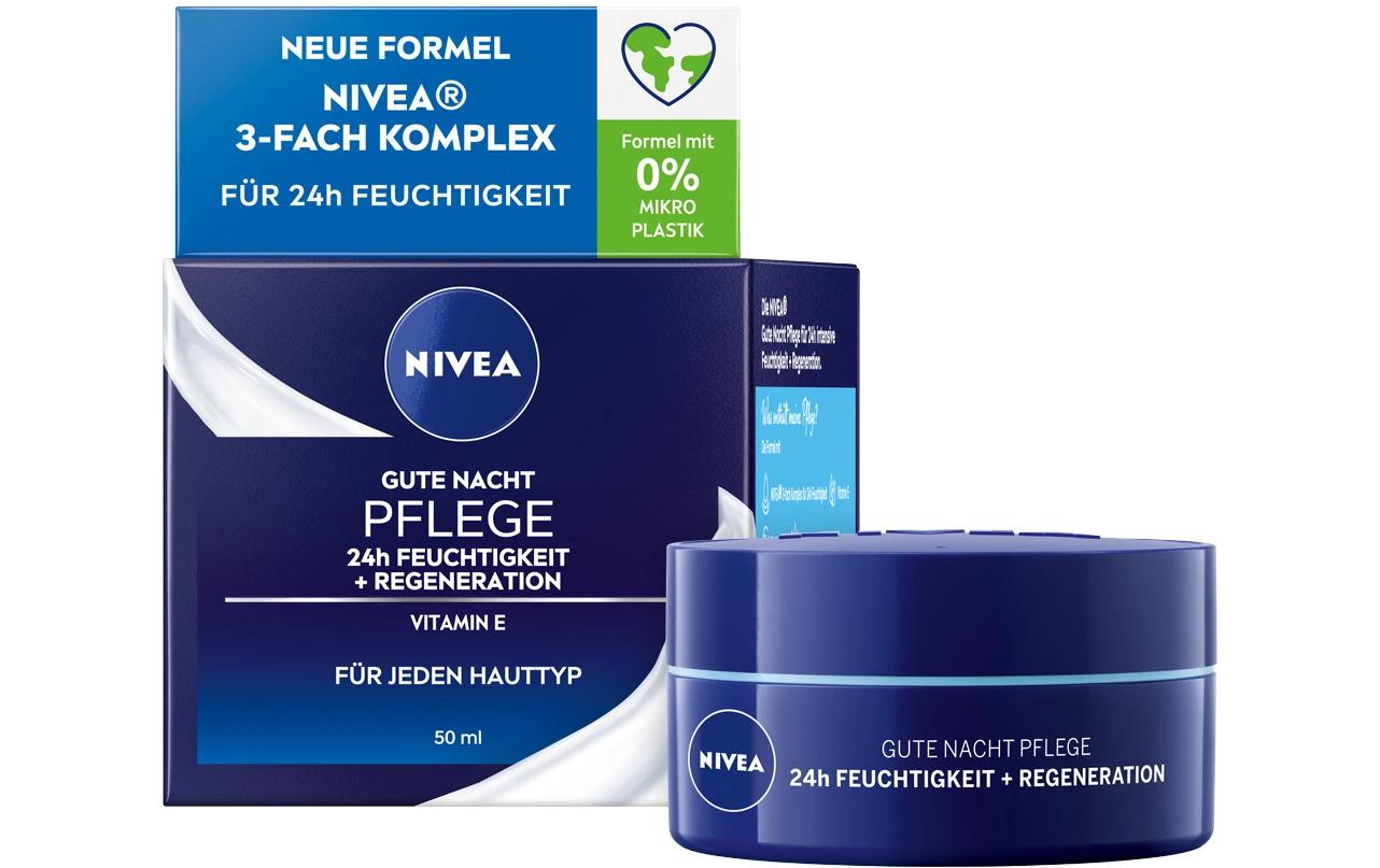 Gesichtscrème Gute Nacht Pflege 50 mlNachtpflege für 24h Feuchtigkeit und Regeneration