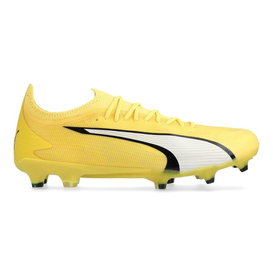 PUMA Ultra Ultimate FG/AG Voltage - Yellow Blaze/Blanc/Noir Femme
