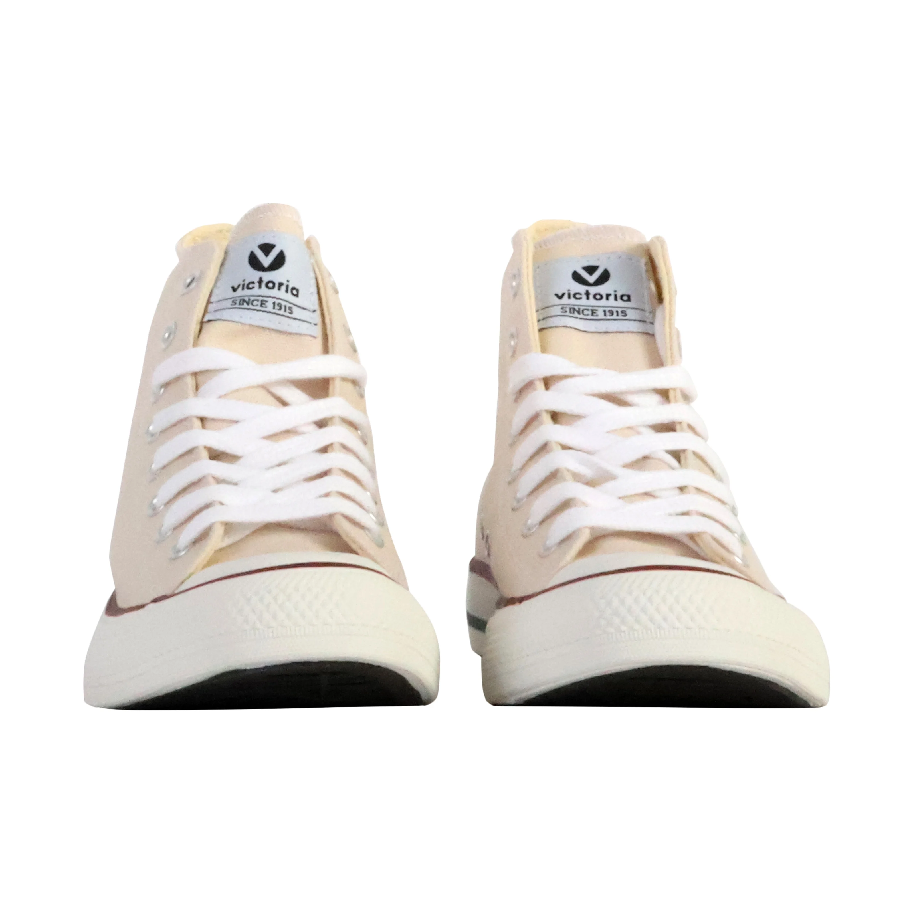 Basket montante à lacets | Beige