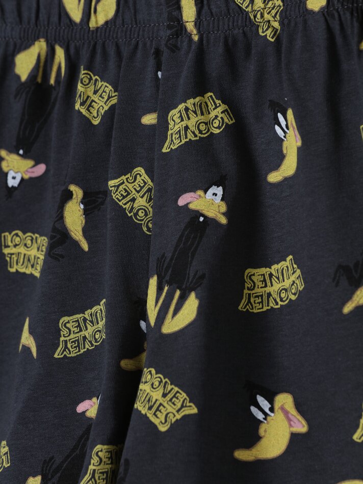 Conjunto de pijama curto estampado Looney Tunes © &™ Warner Bros - Cinza Mesclado