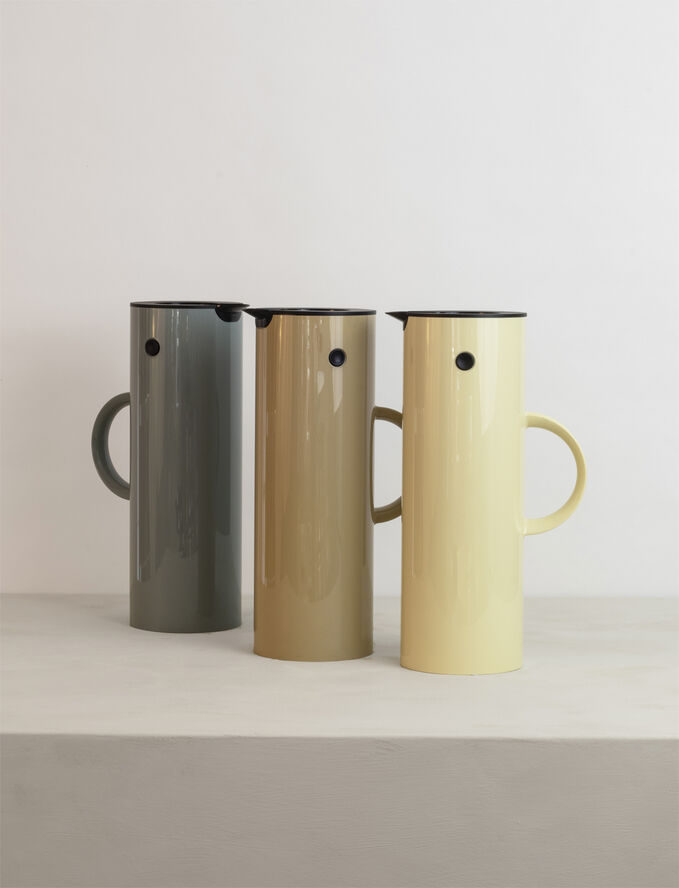 Stelton EM77 termokande 1 l. warm sand Glasindsats, glas