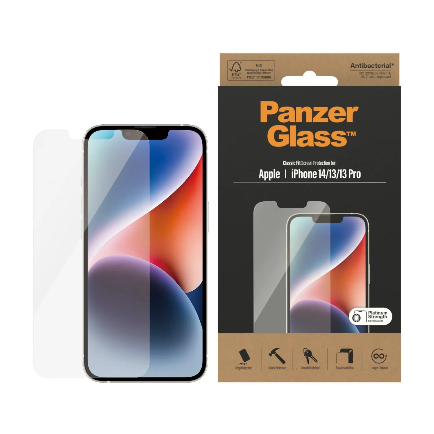 PanzerGlass iPhone 13 + 13 Pro + 14 2767